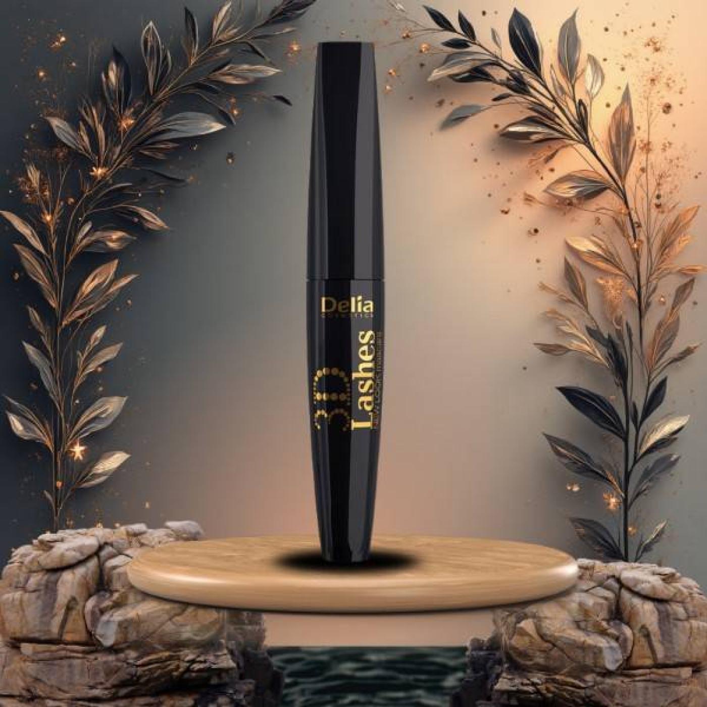 Delia Cosmetics 3D Lashes New Look Mascara, 12 ml